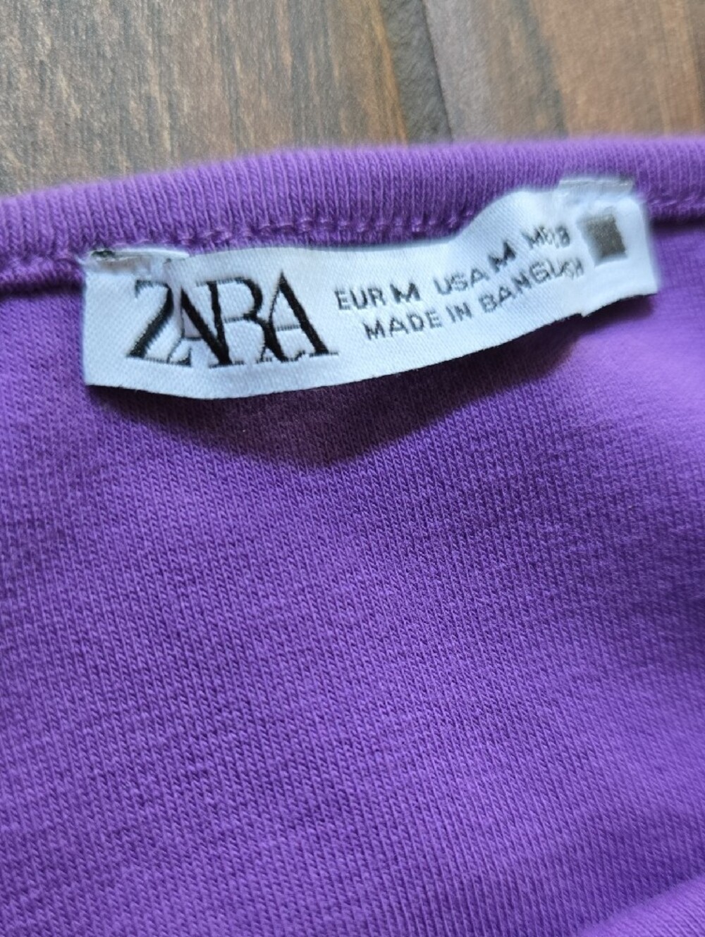 Zara Purple Ruched Mini Skirt Set - Picture 2 of 4